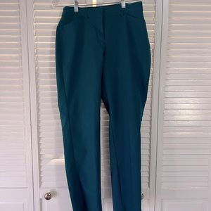 Emerald green ankle pants